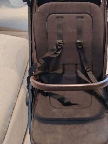 Baby stroller, before cleaning